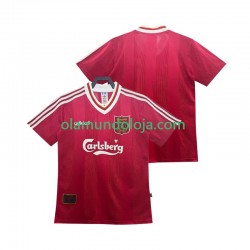 Camisola Liverpool 1995 1996 Retro Homem Equipamento Primeiro Manga Curta